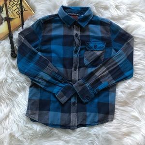 HAWK by Tony Hawk Boy's Flannel Shirt